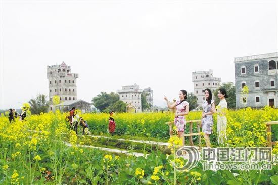 中國僑網(wǎng)開平碉樓文化旅游區(qū)創(chuàng)建國家5A級旅游景區(qū)已通過省的驗(yàn)收。資料圖片