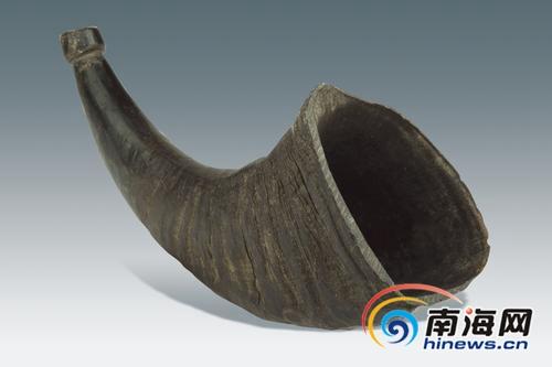 中國僑網(wǎng)民國時期牛角軍號。