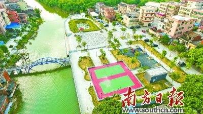 中國(guó)僑網(wǎng)佛山順德區(qū)北滘鎮(zhèn)黃龍村一角。