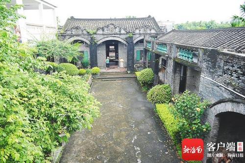 中國僑網(wǎng)海南省級(jí)文物保護(hù)單位中原鎮(zhèn)仙寨村王家大院。