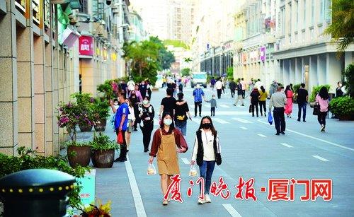 中國僑網(wǎng)步行街西段現(xiàn)狀 劉東華 攝