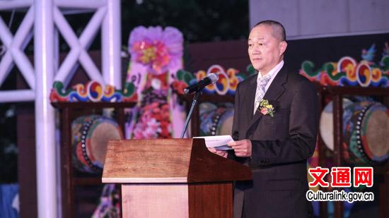 首爾中國文化中心副主任彭尤克致辭