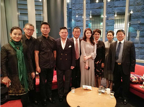 出席交流會的部分嘉賓合影。(澳洲《新快報》資料圖)