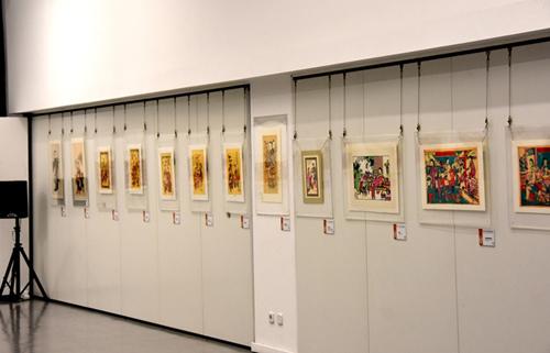 中國僑網(wǎng)展覽現(xiàn)場。(西班牙《歐華報(bào)》資料圖)