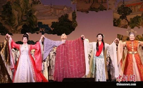 中國僑網英文版歌劇《紅樓夢》舊金山首演。(中新網資料圖)