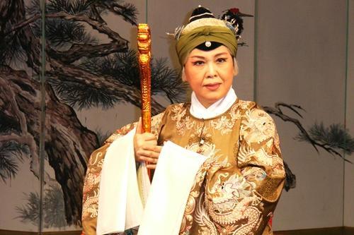 中國(guó)僑網(wǎng)趙葆秀在《四郎探母》中的扮相。受訪者供圖