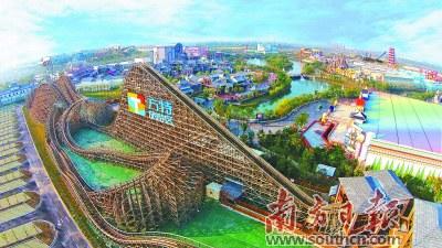 中國(guó)僑網(wǎng)位于中東的方特東方神話主題樂(lè)園。受訪單位供圖